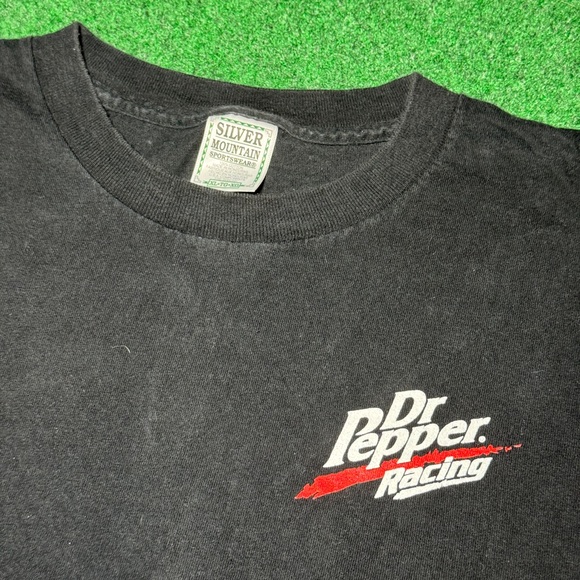 Vintage Dr Pepper Racing XL Graphic Soda Pop Promo T Shirt - Picture 4 of 8